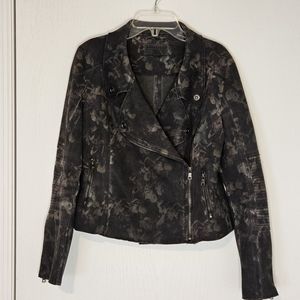 Marrakech Marni Floral Scuba Moto Jacket